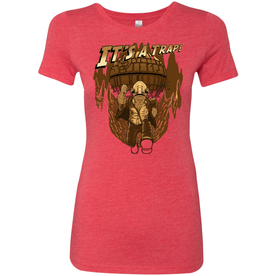 T-Shirts Vintage Red / Small It's a trap!! Women's Triblend T-Shirt