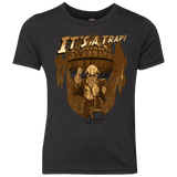 T-Shirts Vintage Black / YXS It's a trap!! Youth Triblend T-Shirt