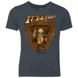 T-Shirts Vintage Navy / YXS It's a trap!! Youth Triblend T-Shirt