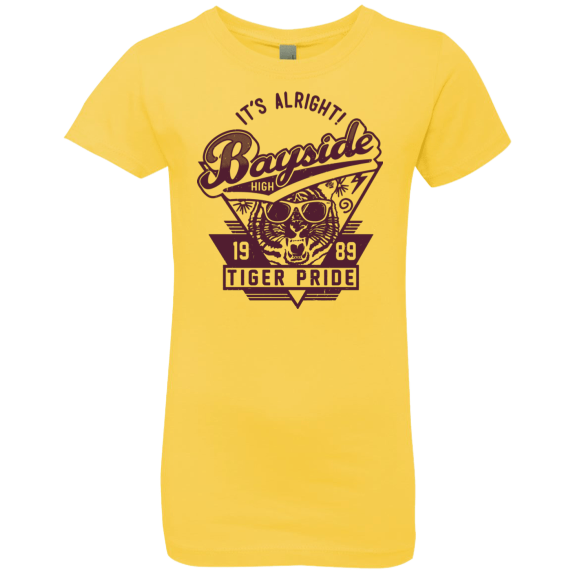 T-Shirts Vibrant Yellow / YXS It's Alright Girls Premium T-Shirt