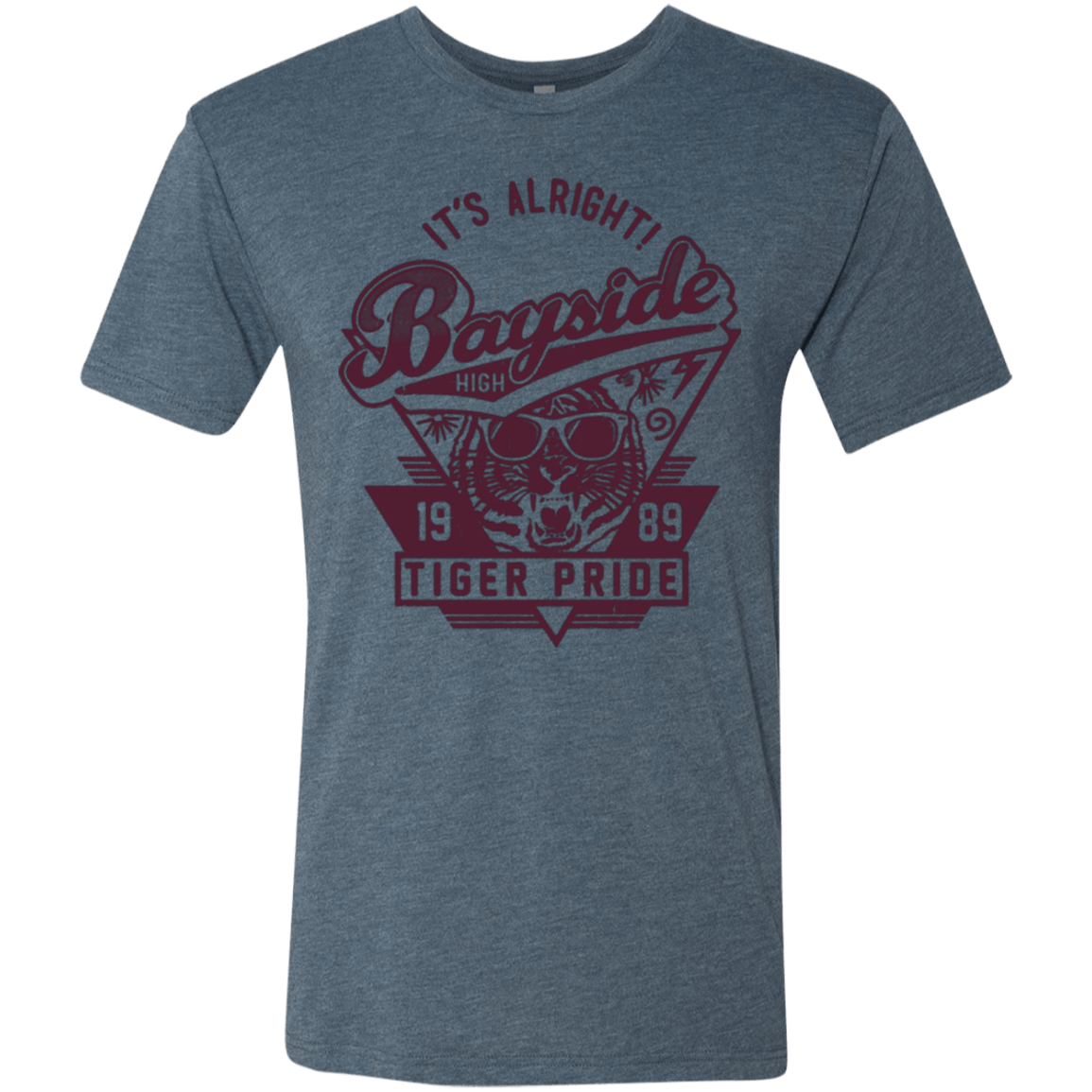 T-Shirts Indigo / Small It's Alright Men's Triblend T-Shirt