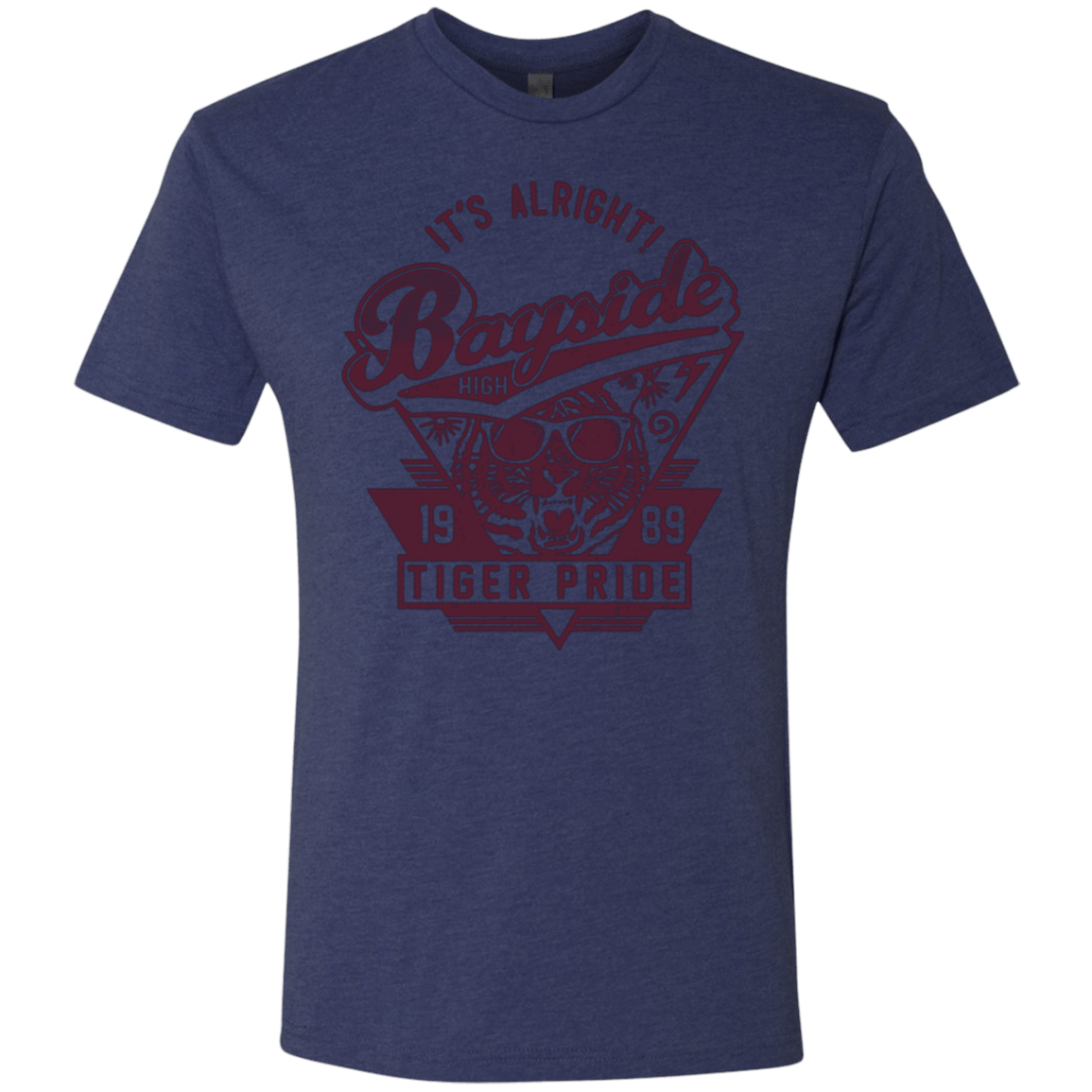 T-Shirts Vintage Navy / Small It's Alright Men's Triblend T-Shirt