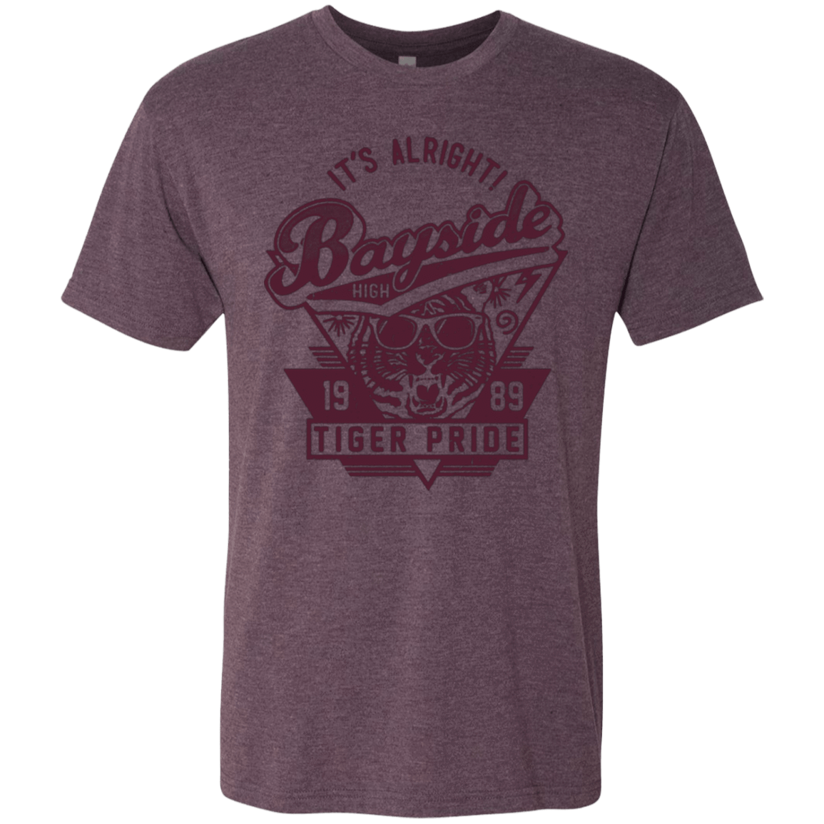 T-Shirts Vintage Purple / Small It's Alright Men's Triblend T-Shirt