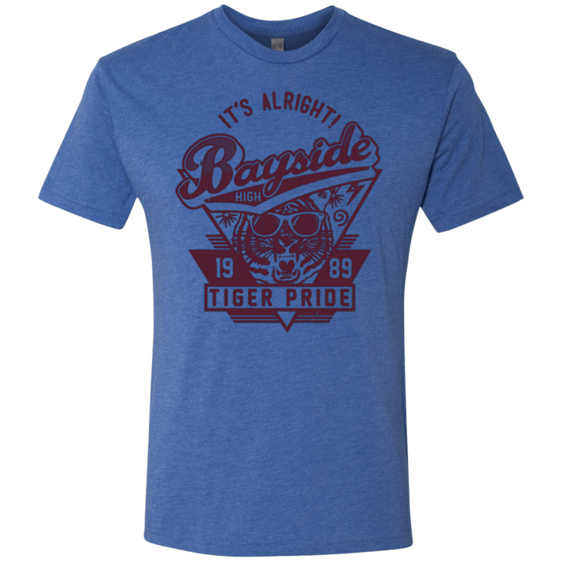 T-Shirts Vintage Royal / Small It's Alright Men's Triblend T-Shirt