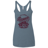 T-Shirts Indigo / X-Small It's Alright Women's Triblend Racerback Tank