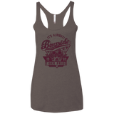 T-Shirts Macchiato / X-Small It's Alright Women's Triblend Racerback Tank