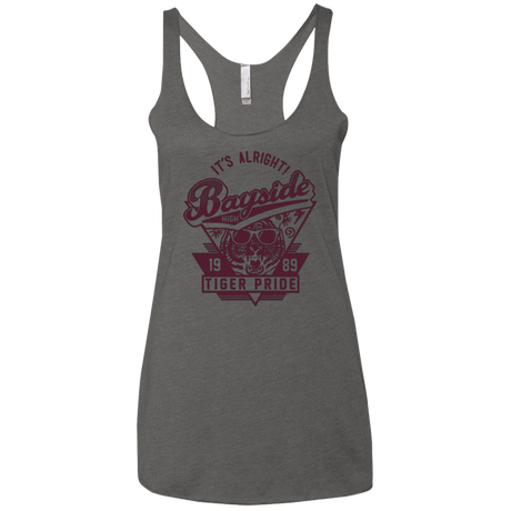 T-Shirts Premium Heather / X-Small It's Alright Women's Triblend Racerback Tank