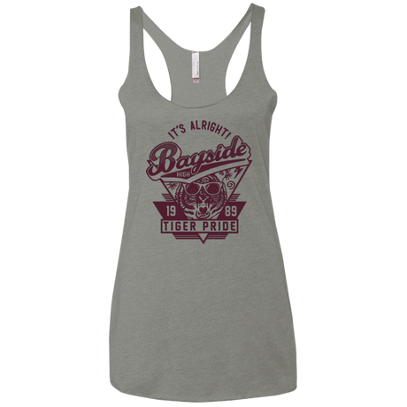 T-Shirts Venetian Grey / X-Small It's Alright Women's Triblend Racerback Tank