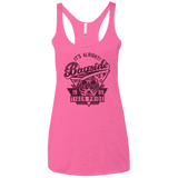 T-Shirts Vintage Pink / X-Small It's Alright Women's Triblend Racerback Tank