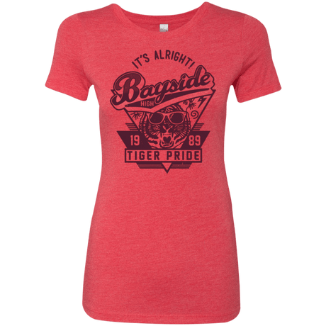 T-Shirts Vintage Red / Small It's Alright Women's Triblend T-Shirt