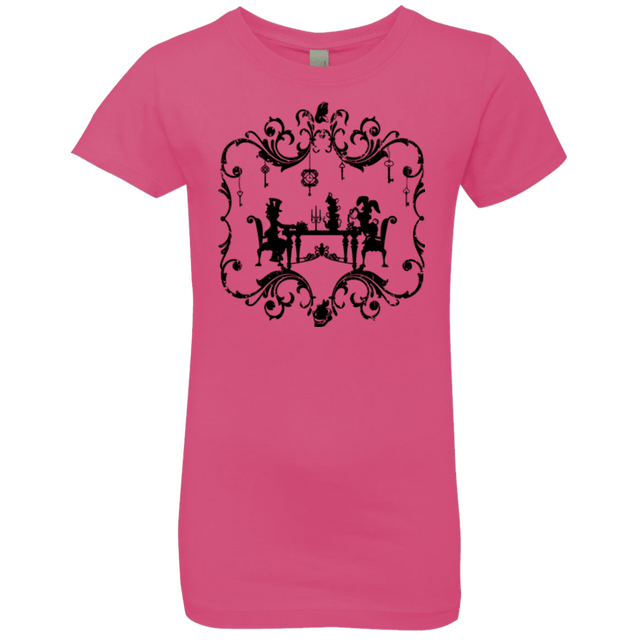 T-Shirts Hot Pink / YXS It's Always Tea Time Girls Premium T-Shirt