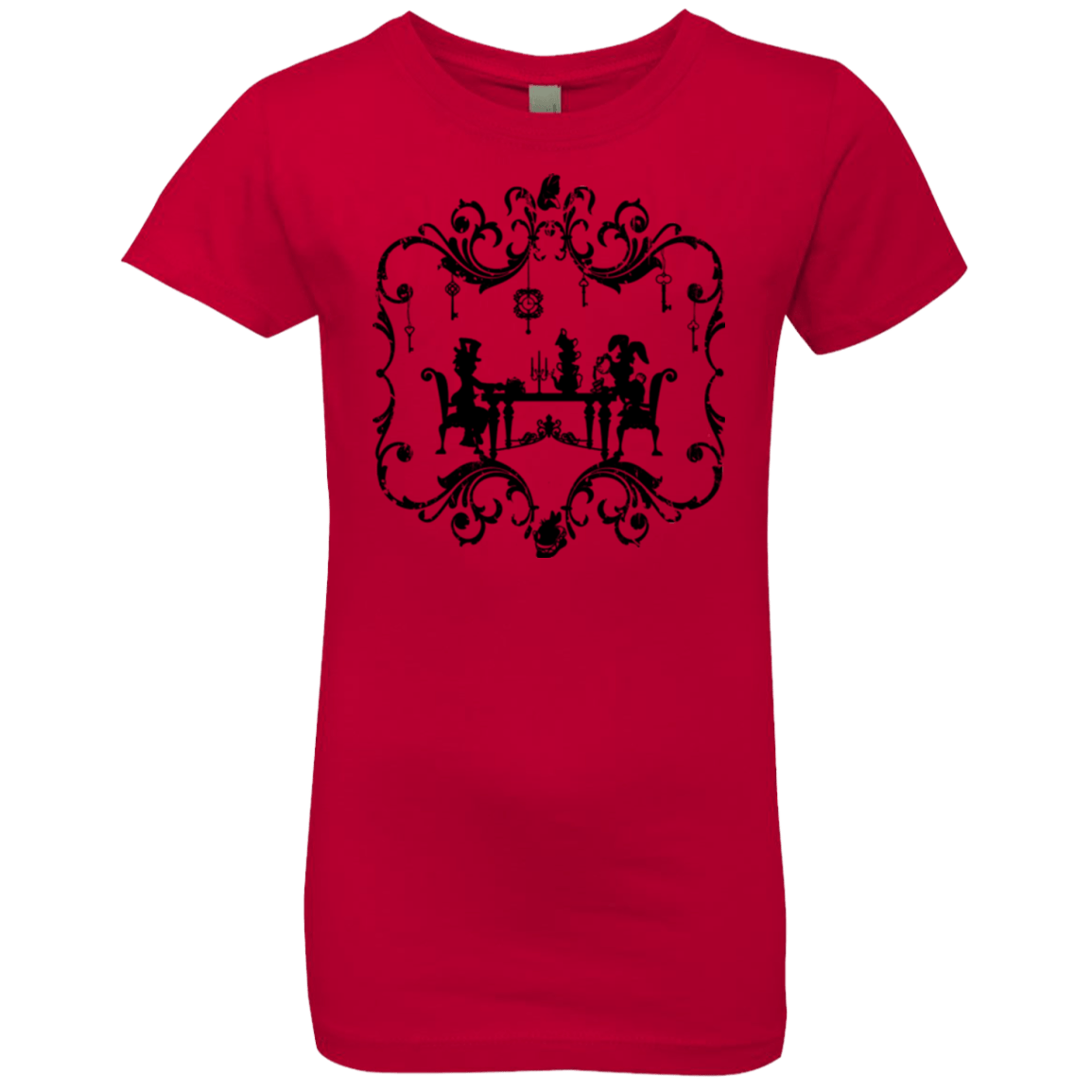 T-Shirts Red / YXS It's Always Tea Time Girls Premium T-Shirt