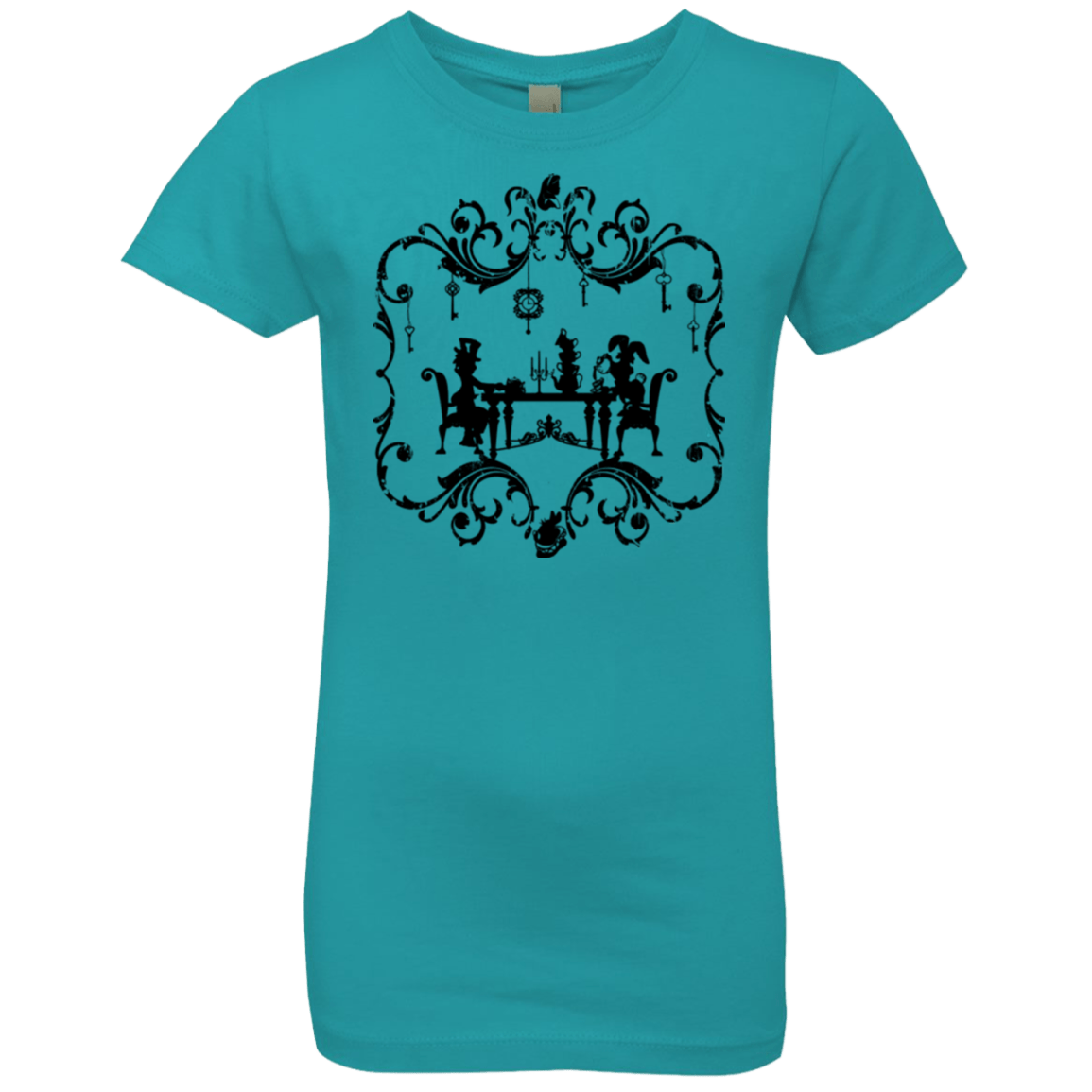 T-Shirts Tahiti Blue / YXS It's Always Tea Time Girls Premium T-Shirt