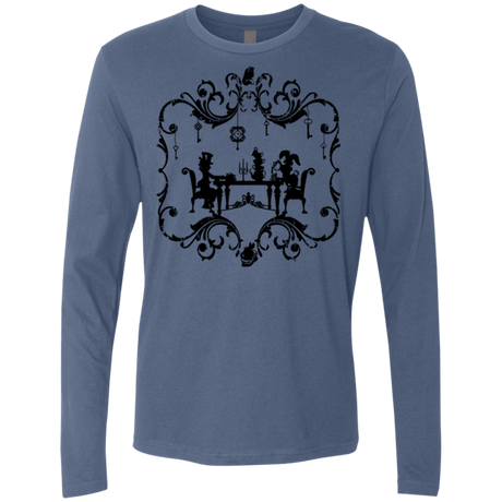 T-Shirts Indigo / Small It's Always Tea Time Men's Premium Long Sleeve