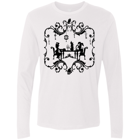 T-Shirts White / Small It's Always Tea Time Men's Premium Long Sleeve
