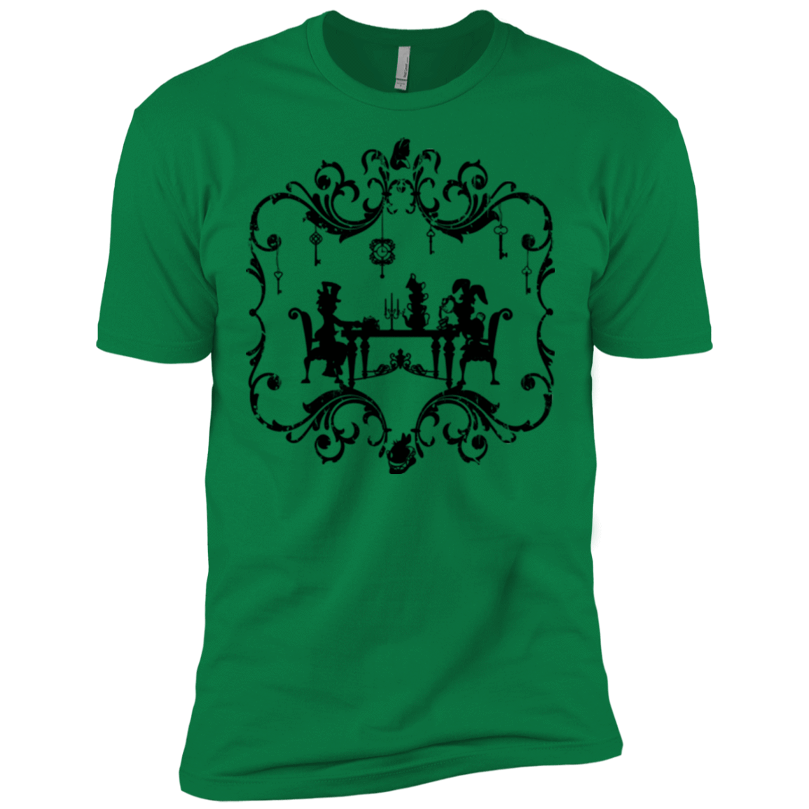 T-Shirts Kelly Green / X-Small It's Always Tea Time Men's Premium T-Shirt