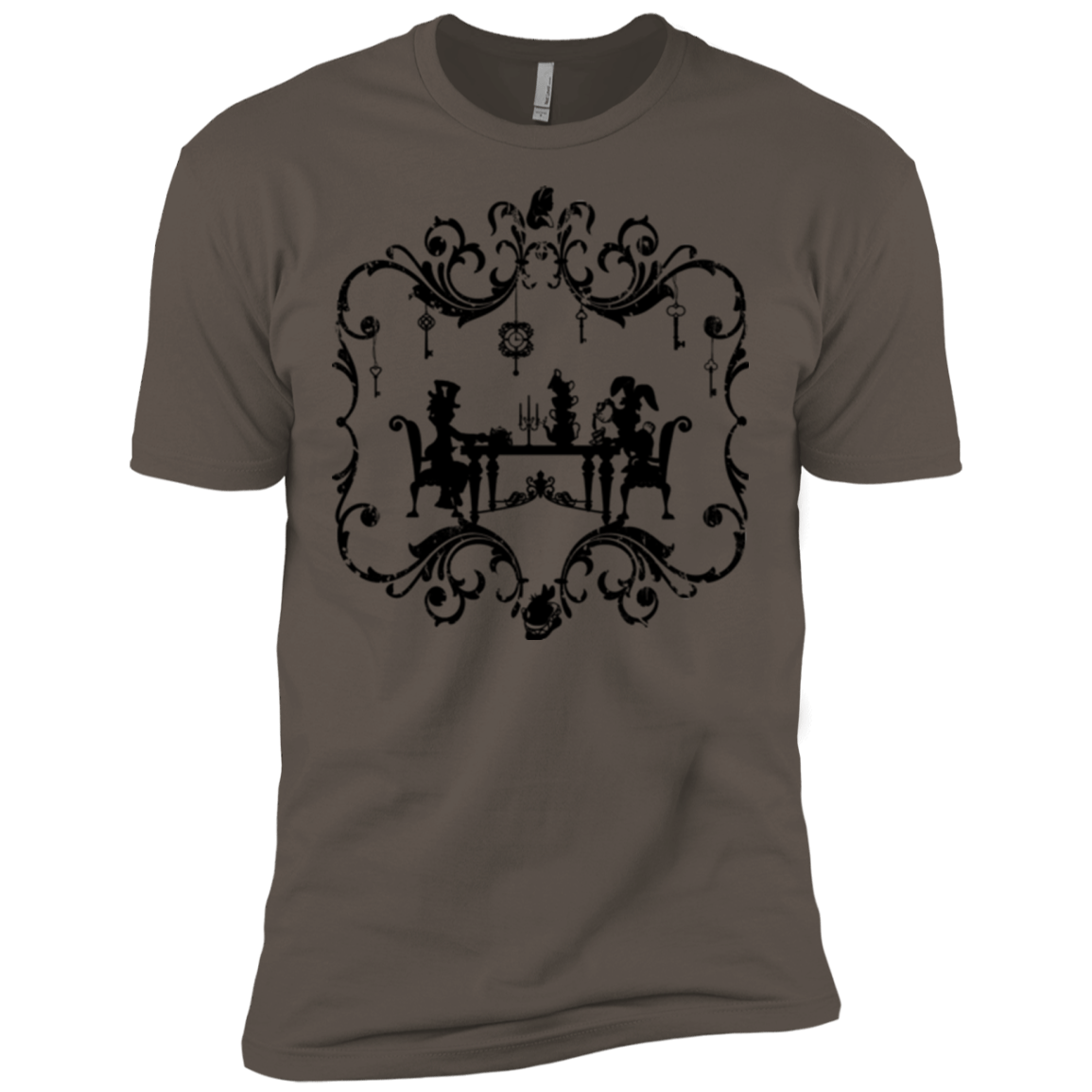 T-Shirts Warm Grey / X-Small It's Always Tea Time Men's Premium T-Shirt