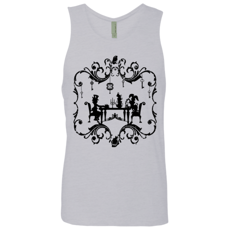 T-Shirts Heather Grey / Small It's Always Tea Time Men's Premium Tank Top