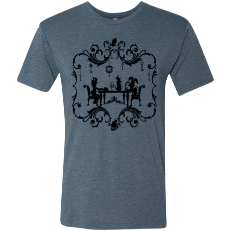 T-Shirts Indigo / Small It's Always Tea Time Men's Triblend T-Shirt