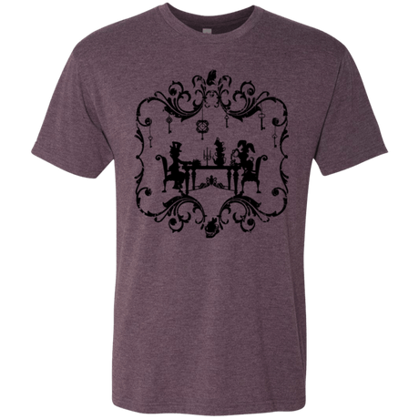 T-Shirts Vintage Purple / Small It's Always Tea Time Men's Triblend T-Shirt
