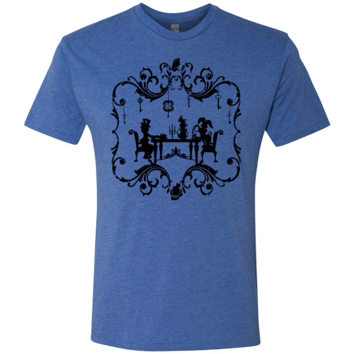 T-Shirts Vintage Royal / Small It's Always Tea Time Men's Triblend T-Shirt