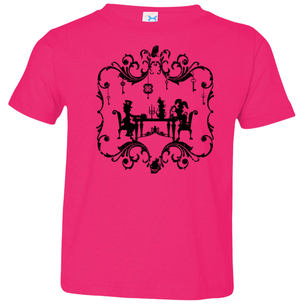 T-Shirts Hot Pink / 2T It's Always Tea Time Toddler Premium T-Shirt