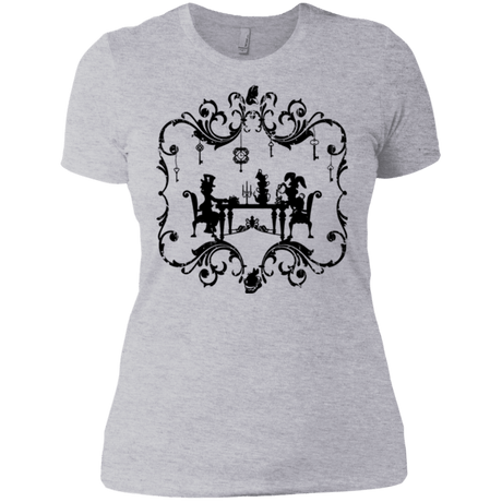 T-Shirts Heather Grey / X-Small It's Always Tea Time Women's Premium T-Shirt