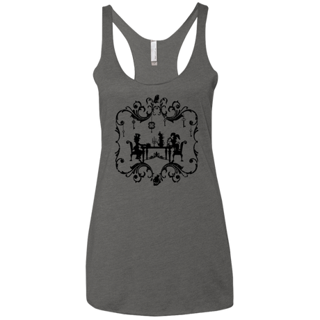 T-Shirts Premium Heather / X-Small It's Always Tea Time Women's Triblend Racerback Tank