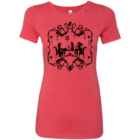 T-Shirts Vintage Red / Small It's Always Tea Time Women's Triblend T-Shirt
