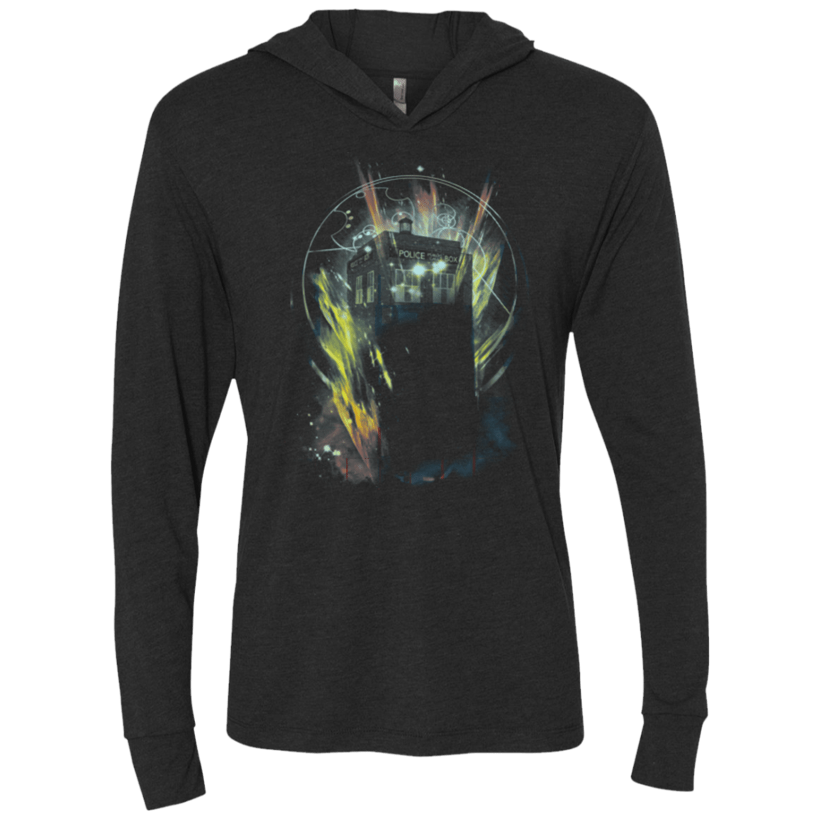 T-Shirts Vintage Black / X-Small It's Lightfull Inside Triblend Long Sleeve Hoodie Tee