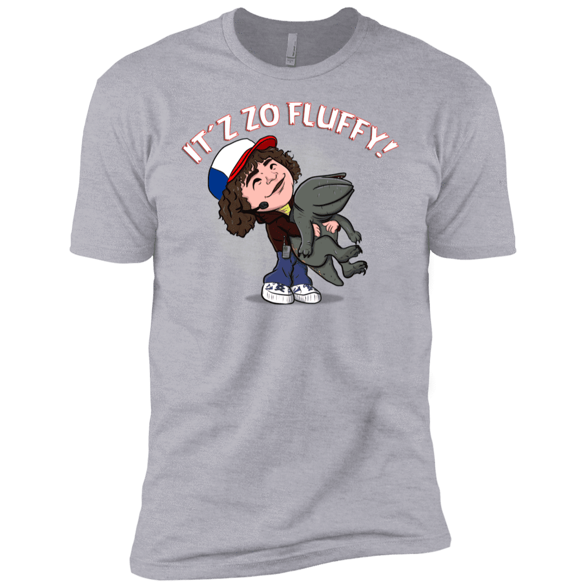 T-Shirts Heather Grey / YXS It´z Zo Fluffy Boys Premium T-Shirt