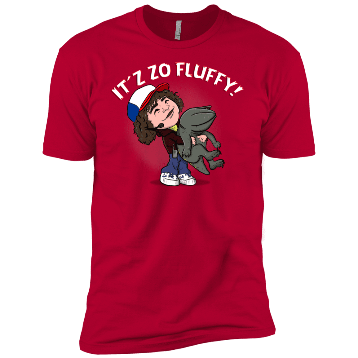 T-Shirts Red / YXS It´z Zo Fluffy Boys Premium T-Shirt