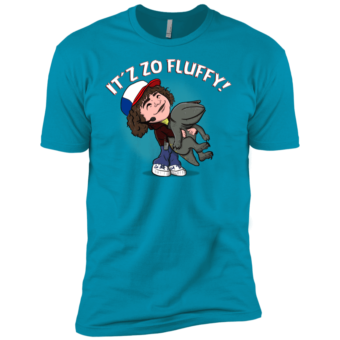 T-Shirts Turquoise / YXS It´z Zo Fluffy Boys Premium T-Shirt