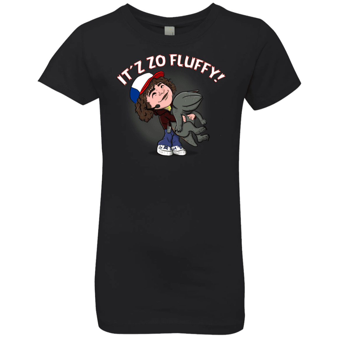 T-Shirts Black / YXS It´z Zo Fluffy Girls Premium T-Shirt