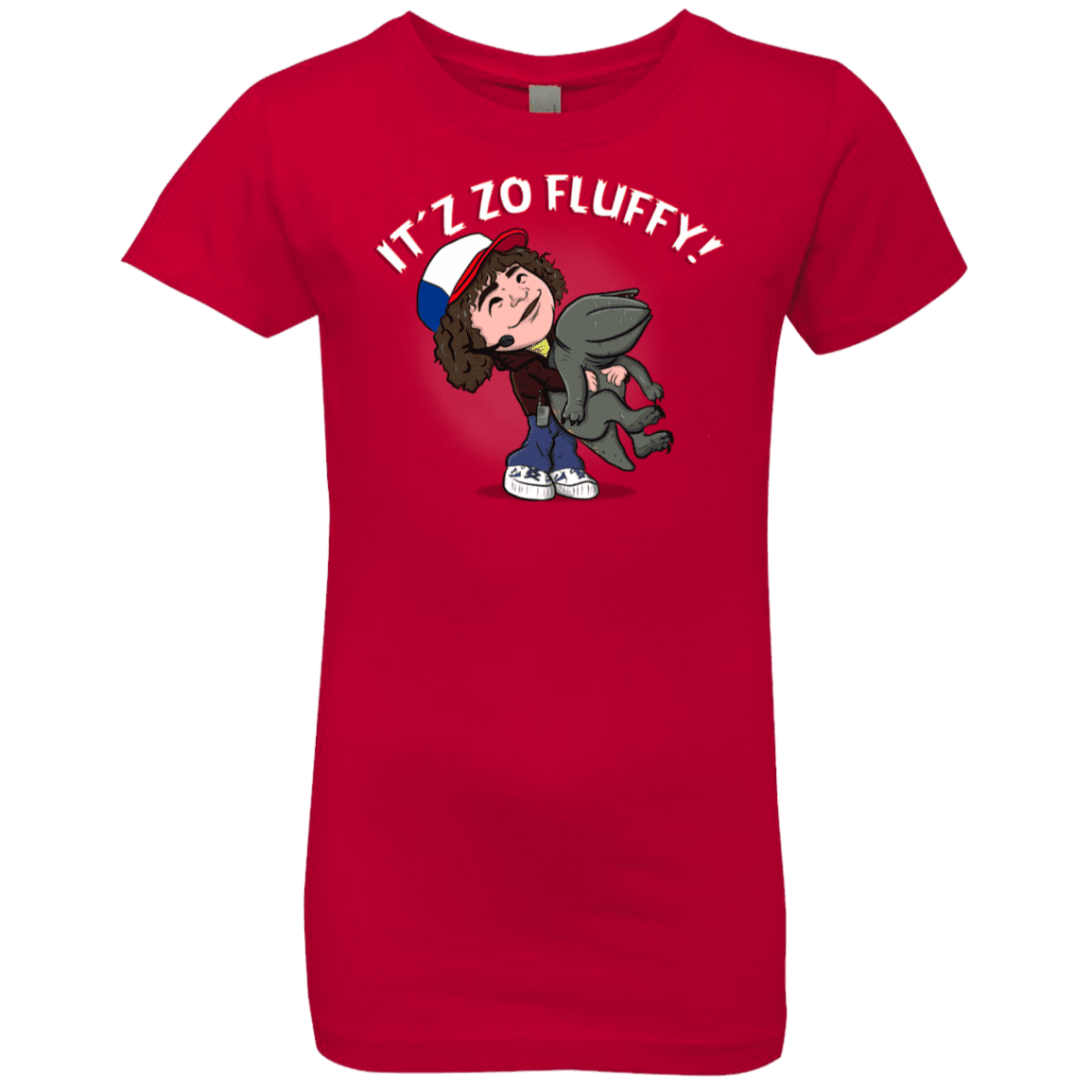 T-Shirts Red / YXS It´z Zo Fluffy Girls Premium T-Shirt