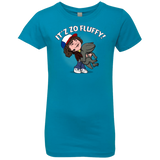 T-Shirts Turquoise / YXS It´z Zo Fluffy Girls Premium T-Shirt