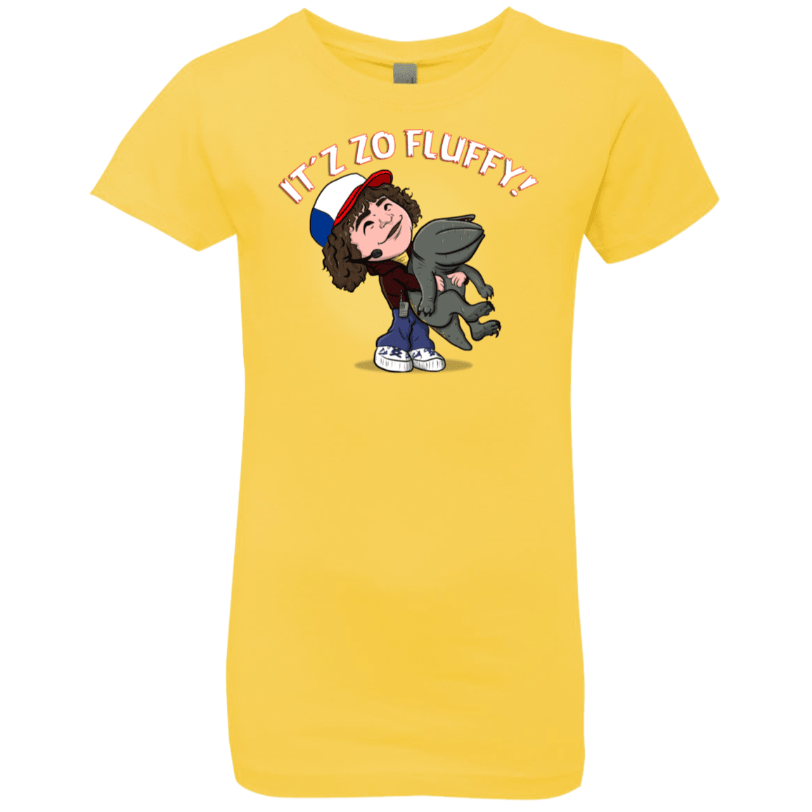 T-Shirts Vibrant Yellow / YXS It´z Zo Fluffy Girls Premium T-Shirt