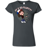 T-Shirts Charcoal / S It´z Zo Fluffy Junior Slimmer-Fit T-Shirt