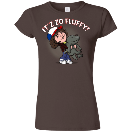 T-Shirts Dark Chocolate / S It´z Zo Fluffy Junior Slimmer-Fit T-Shirt