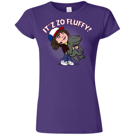 T-Shirts Purple / S It´z Zo Fluffy Junior Slimmer-Fit T-Shirt