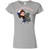 T-Shirts Sport Grey / S It´z Zo Fluffy Junior Slimmer-Fit T-Shirt