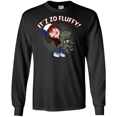 T-Shirts Black / S It´z Zo Fluffy Men's Long Sleeve T-Shirt