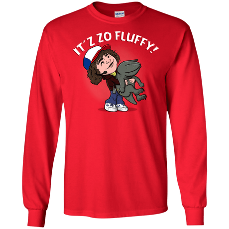 T-Shirts Red / S It´z Zo Fluffy Men's Long Sleeve T-Shirt