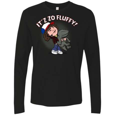 T-Shirts Black / S It´z Zo Fluffy Men's Premium Long Sleeve