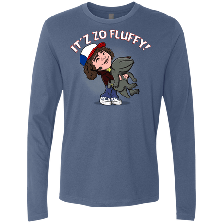 T-Shirts Indigo / S It´z Zo Fluffy Men's Premium Long Sleeve