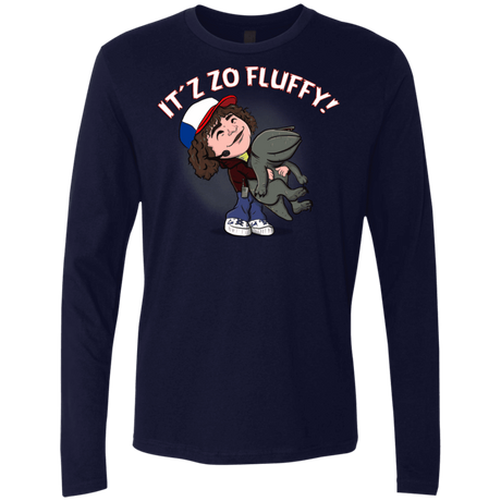 T-Shirts Midnight Navy / S It´z Zo Fluffy Men's Premium Long Sleeve
