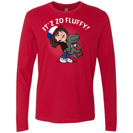 T-Shirts Red / S It´z Zo Fluffy Men's Premium Long Sleeve