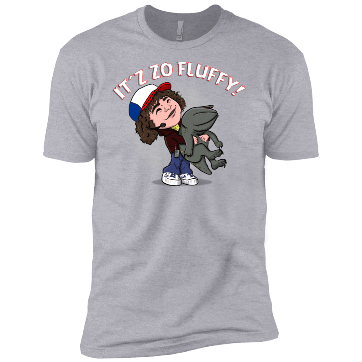 T-Shirts Heather Grey / X-Small It´z Zo Fluffy Men's Premium T-Shirt