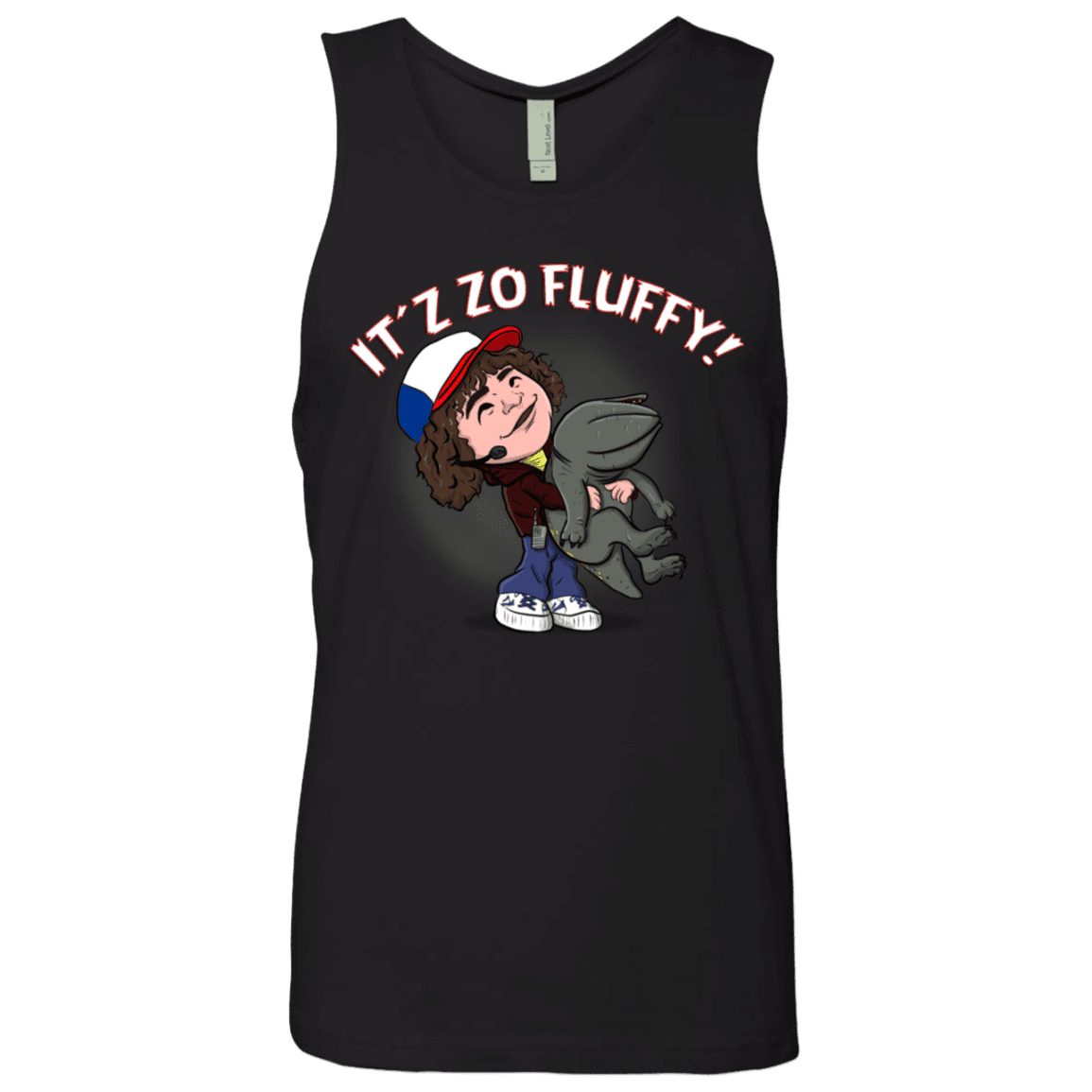 T-Shirts Black / S It´z Zo Fluffy Men's Premium Tank Top