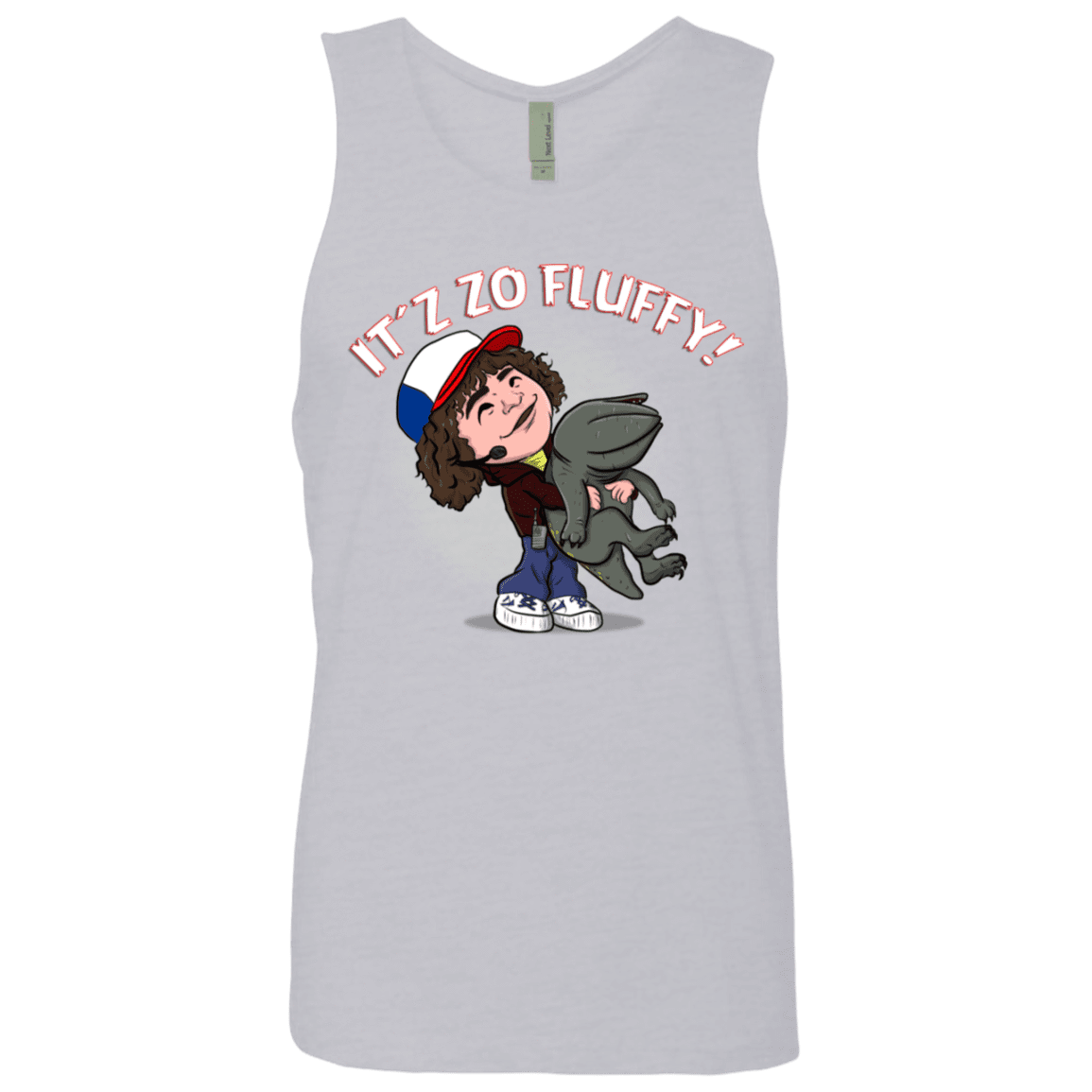 T-Shirts Heather Grey / S It´z Zo Fluffy Men's Premium Tank Top